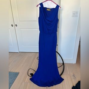 Nicole Miller Royal Blue Gown Size 2